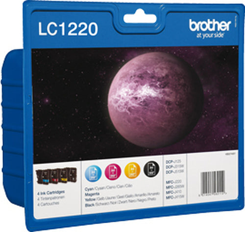 Brother LC-1220VALBP ink cartridge 4 pc(s) Original Black, Cyan, Magenta, Yellow Brother LC-1220VALBP ink cartridge 4 pc(s) Original Black, Cyan, Magenta, Yellow
